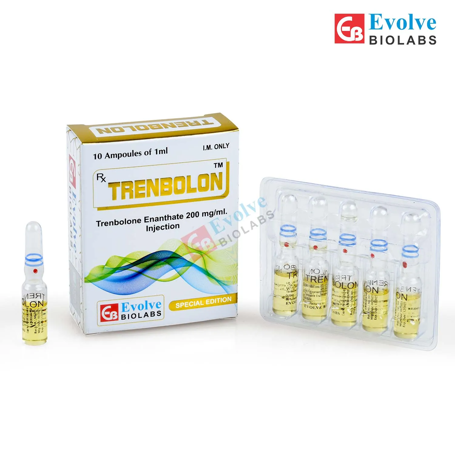 Trenbolon – Trenbolone Enanthate 200mg/ml Injection – 10 Ampoules of 1ml