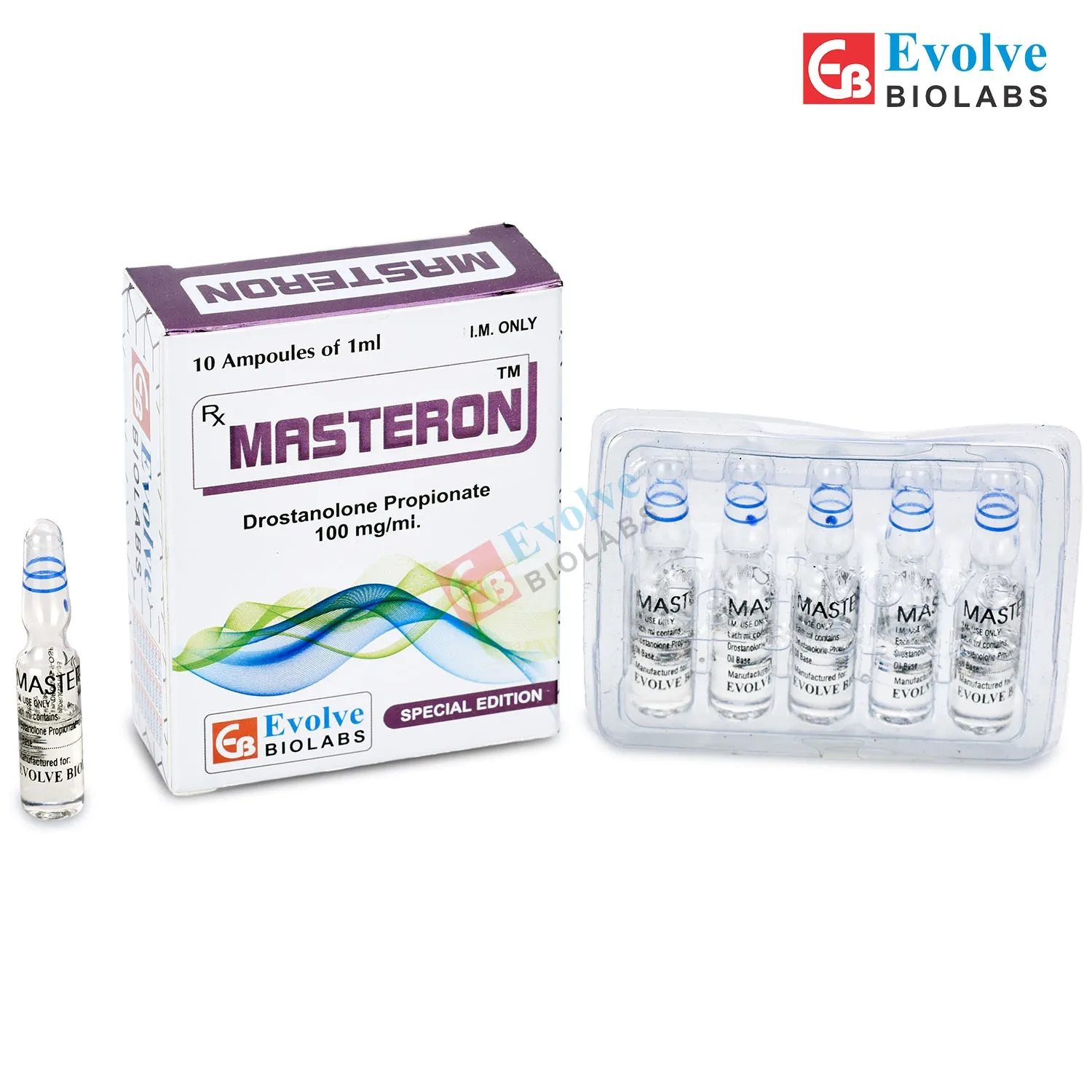 Masteron – Drostanolone Propionate 100mg/ml – 10 Ampoules of 1ml
