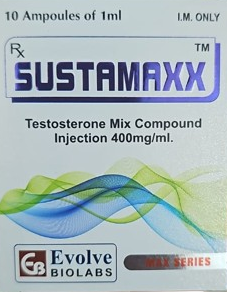 Sustamaxxx - Testosterone 10 Ampoules of 1ml