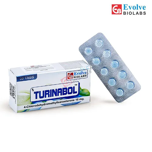 Turinabol – 4-Chlorodehydromethyitestosterone 10mg – 50 Tabs